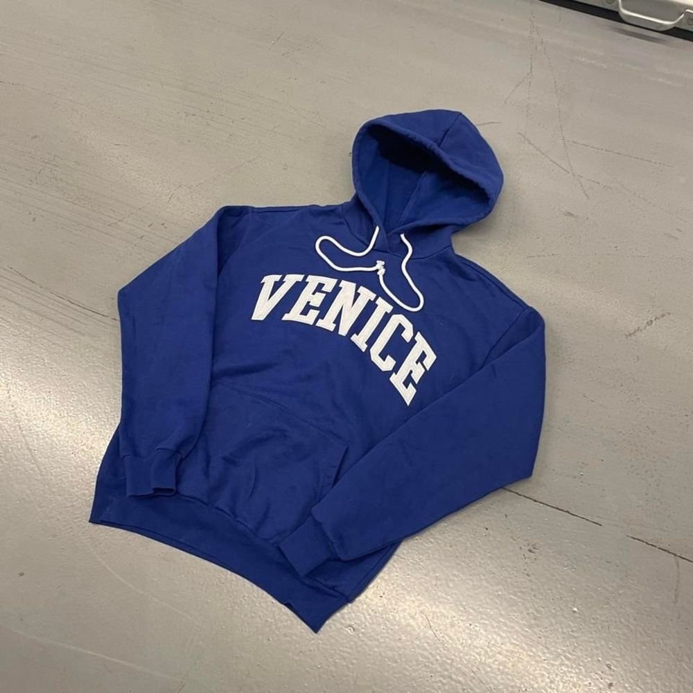 Lightweight Forever 21 blue Venice Hoodie‎ - Picture 2 of 8